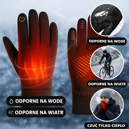Zimowe rękawice ThermoForce™ z podszewką z polaru | Unisex | Ogrzewają dłonie w 5 sekund.