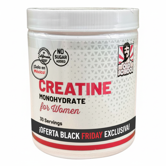 Creatina Monohidratada para mujeres - Fuerza, Energía y Rendimiento en cada dosis. [¡60% de descuento hoy!]